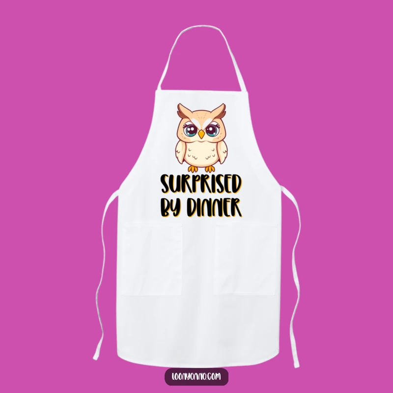 Funny Owl Eyes Apron: Cook with Surprise, Practical Funny Gift for Chefs