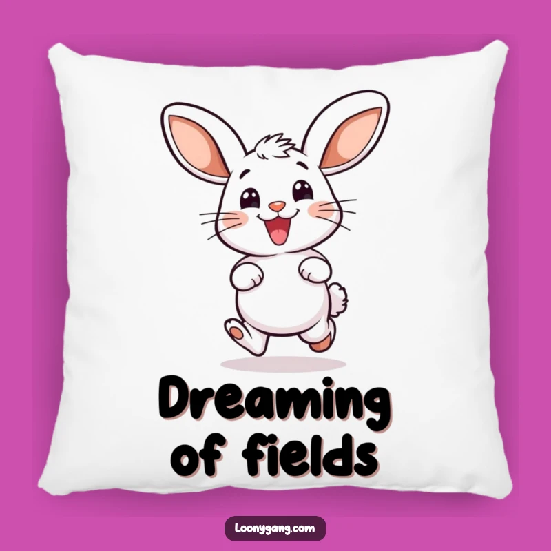 Funny Bunny Hop Pillow - Cozy Big Ears Cushion, Decorative Gift