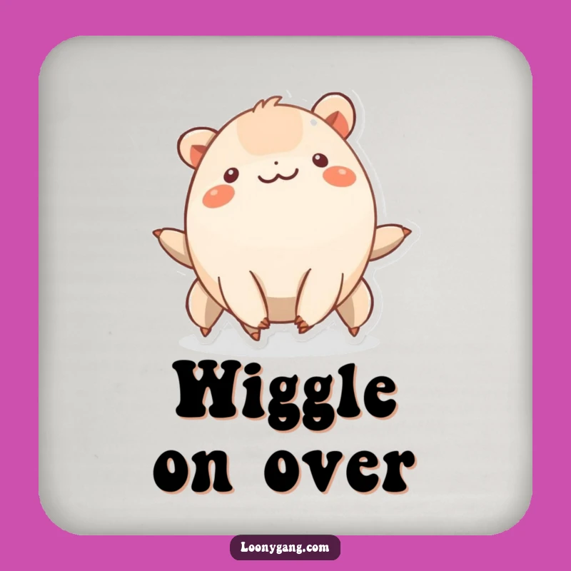 Funny Wiggling Creature Coasters - Add Rhythm to Your Tables