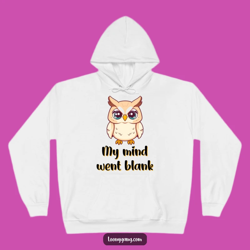 Funny Owl Eyes Hoodie: Cozy Surprise, Ultimate Funny Gift for Night Owls