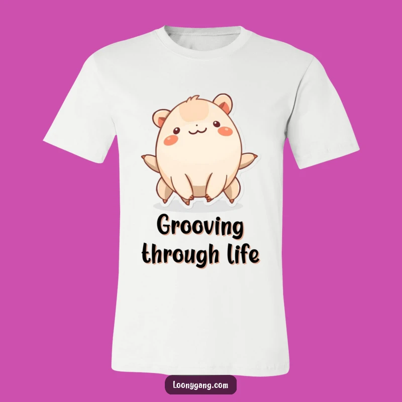 Funny Wiggling Creature T-Shirt - Spread Joy with Every Wiggle