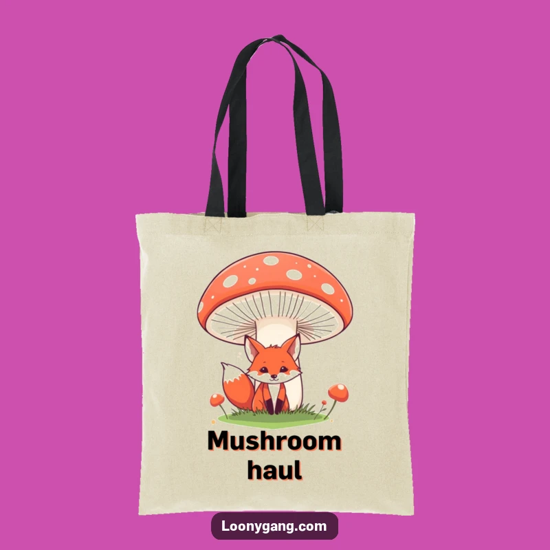 Funny Fox Tote Bag: Hidden Fox Art, Durable & Whimsical Funny Gift Bag