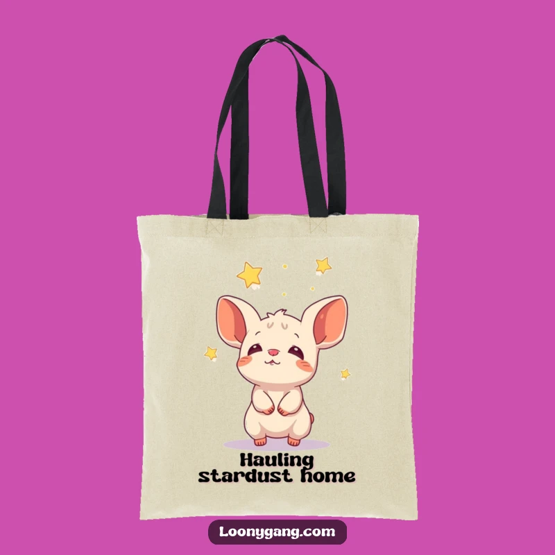 Funny Star Catcher Tote Bag - Carry Your Dreams with Whimsical Style
